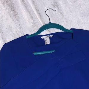 H&M chiffon dress shirt